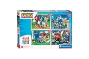 Puzzle - Clementoni Puzzles Sonic 4in1 Boden - 21522