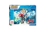 Puzzle - Clementoni Jigsaw Puzzle Super Sonic 104pcs. Boden - 27267