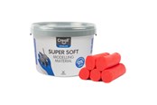 Kreativ-Spiele - Creall Supersoft clay Red 1750gr. - 25011