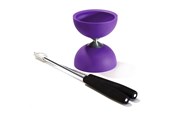 Spiele im Freien - Eureka Rubber Diabolo with Aluminum Sticks - Purple - 52515705