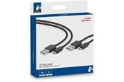 Gaming Zubehör - Speed-Link STREAM Play & Charge USB Cable Set 3m - Wired Charging cable for wireless game controller - Sony PlayStation 4 - SL-450104-BK
