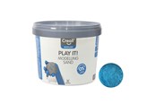 Kreativ-Spiele - Creall Play It Play Sand Blue 750gr. - 03205