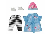 Dolls & Accessories - Baby Born Deluxe Jeans Dress - 835258