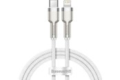 USB Kabel - Baseus USB-C cable for Lightning Cafule PD 20 W 2 m (white) - CATLJK-B02