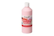 Kreativ-Spiele - Creall School paint Pastel red 500 ml - 30094