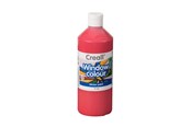 Kreativ-Spiele - Creall Window Paint Red 500ml - 20023