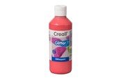 Kreativ-Spiele - Creall Glitter Paint Red 250ml - 01205