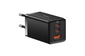 Handys - Adapter und Ladegeräte - Baseus GaN5 Pro 2xUSB-C + USB 65W (black) - CCGP120201
