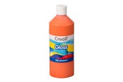 Kreativ-Spiele - Creall Gloss Gloss Paint Orange 500ml - 01272