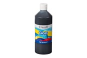 Kreativ-Spiele - Creall Gloss Gloss Paint Black 500ml - 01279