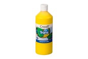 Kreativ-Spiele - Creall Transparent Paint Yellow 500ml - 23021