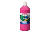 Kreativ-Spiele - Creall Transparent Paint Pink 500ml - 23030