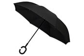 Freizeit & Reisen - miniMAX RU-6 Inside Out Umbrella - 107 cm - Black - RU-6-PMS BLACK 6C