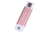SSD - Transcend ESD310 SSD - 2TB - Rosa - Extern SSD - USB 3.2 Gen 2x1 - TS2TESD310P
