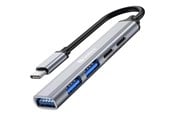 USB-Hubs - Sandberg USB-C Multi-USB Hub USB-Hubs - 5 - silber - 336-50