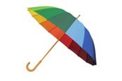 Freizeit & Reisen - Falcone Umbrella - 110 cm - Rainbow - LR-80-823