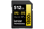 Speicherkarten - Lexar Professional Gold 1800x SD - 280MB/s - 512GB - LSD1800512G-BNNNG