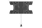 Wandhalterungen, AV-Halterungen & AV-Möbel - Gembird WM-65F-03 mounting kit - for TV - fixed - black - Max 30 kg - recommended for 65" - WM-65F-03