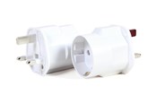 Andere Kabel - Gembird Cablexpert - power connector adaptor - 3-pole to CEE 7/4 - A-AC-EUFUKM-01
