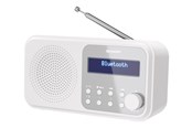 DAB, Netzwerk und Radiowecker - Sharp Tokyo DR-P420 Portable Digital Radio USB or Battery Powered - DAB/DAB+/FM - Mono - DR-P420(WH)