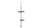 Wandhalterungen, AV-Halterungen & AV-Möbel - Deltaco Floor-to-ceiling mount for most 37” to 70” TVs and screens - Max 30 kg - recommended for 70" - ARM-0455