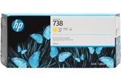 Druckerzubehör - Tinte & Toner - HP 738 / 676M8A - Yellow Ink - 676M8A