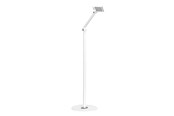 Monitorhalterung - Deltaco Universal floor stand with adjustable arm tablets and phones from 4.7 to 12.9" white - ARM-0561