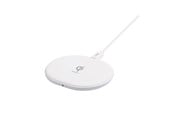 Handys - Adapter und Ladegeräte - Deltaco Wireless charger 10 W USB-C Qi certified white - QI-1039