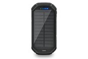 Powerbank (Akku) - Mikamax QI Solar Powerbank - 20000 mAh - PD 20W - USB-C & Wireless Charging Powerbank (Akku) - schwarz - 20000 mAh - 05105