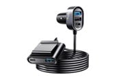 Handys - Adapter und Ladegeräte - Joyroom Car charger JOYROOM JR-CL05 72W (black) - JR-CL05