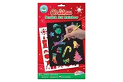 Kreativ-Spiele - Grafix Scratch Art Rainbow Christmas - 800045