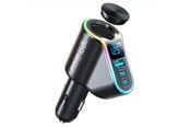 Handys - Adapter und Ladegeräte - Joyroom fast car charger 4in1 USB-A QC3.0 / 2xUSB-C PD 150W black (JR-CL21) - JR-CL21