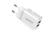 Handys - Adapter und Ladegeräte - Choetech Power charger  C0030 2A 2x USB (white) - C0030 EU