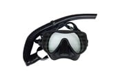 Wasserspielzeug - ASG Diving Mask & Snorkel Set for Adults - ASG3009BLACKONE SIZE