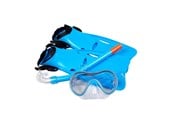 Wasserspielzeug - ASG Snorkel Set Junior Blue S - ASG3004BLUES