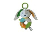 Baby Spielzeug - Clementoni Baby - Plush Rattle Rabbit - 17787