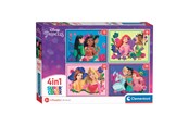 Puzzle - Clementoni Puzzles Disney Princess 4in1 Boden - 21517