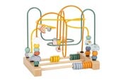 Baby Spielzeug - Small Foot - Wooden Motor Skills Spiral Safari with Beads - 11956