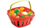 Spielzeug - Ecoiffier 100% Chef Fruit and Vegetables in Basket - 966