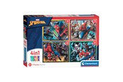 Puzzle - Clementoni Puzzles Marvel Spiderman 4in1 Boden - 21515