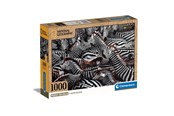 Puzzle - Clementoni Jigsaw Puzzle National Geographics - Zebra 1000 pcs. Boden - 39729