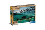 Puzzle - Clementoni Jigsaw Puzzle National Geographics - Penguin 1000pcs. Boden - 39730