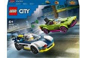 LEGO®  - LEGO City 60415 Verfolgungsjagd mit Polizeiauto und Muscle Car - 60415