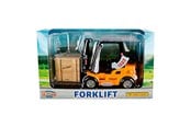 Spielzeugauto - 2-Play Traffic 2-Play Die-cast Forklift Truck with Light and Sound 14cm - 510224