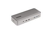 Dockingstationen - StarTech.com 129UE-USBC-KVM-DOCK Dual-Laptop USB-C KVM Docking Station Dual Monitor 4K 60Hz DisplayPort Dock 5-Port USB Hub GbE 90W/45W Power Delivery to Two Laptops Windows/Mac 2-Host KVM Dock - 129UE-USBC-KVM-DOCK