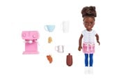 Dolls & Accessories - Barbie Chelsea Can Be… Barista Doll And 7 Career-themed Accessories Including Coffee Maker - HKD95