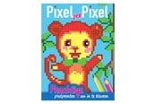 Kreativ-Spiele - Mondikaarten Pixel Coloring Book Monkey - 9789088201226