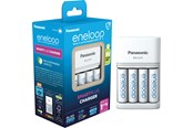 Batterien und Akkus - Panasonic eneloop BQ-CC55 battery charger - 4 x AA type - NiMH - K-KJ55MCD40E