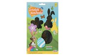 Kreativ-Spiele - Creative Craft Group Scratch Pendants Easter 9pcs. - 810016