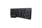 Tastaturen - Trust Ody II Silent - Black - Tastatur & Maus Set - Englisch (US) - Schwarz - 25024